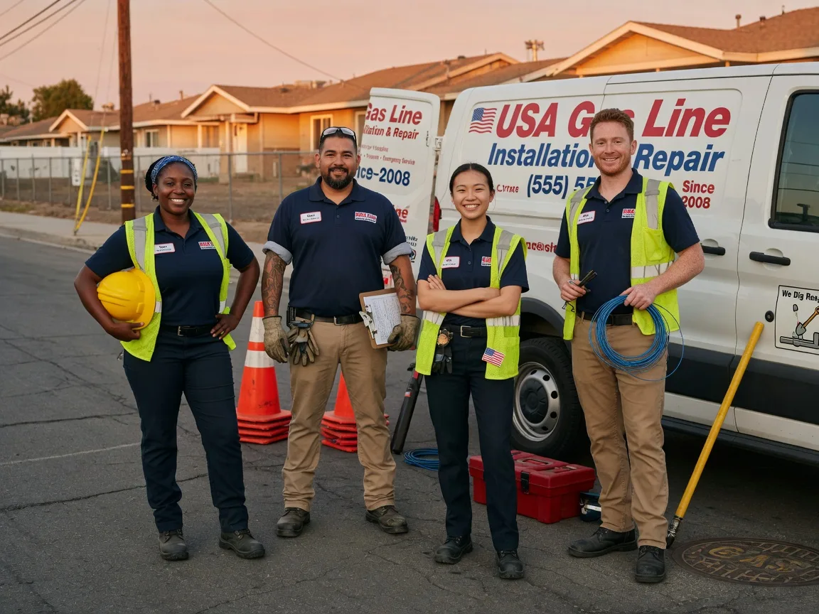 Gas Line Installation company in Garberville, CA
